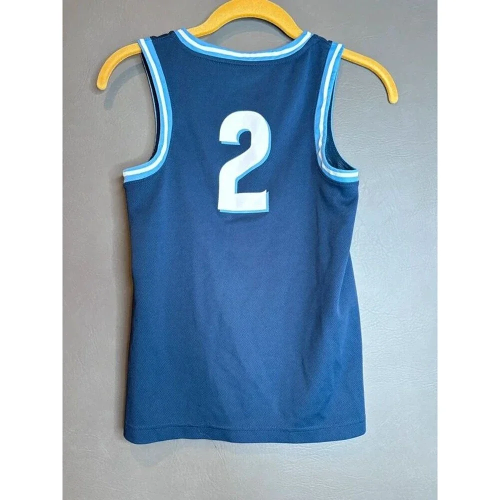 Nike Villanova Wildcats #2 Elite Basketball Jersey Youth Small Blue NCAA